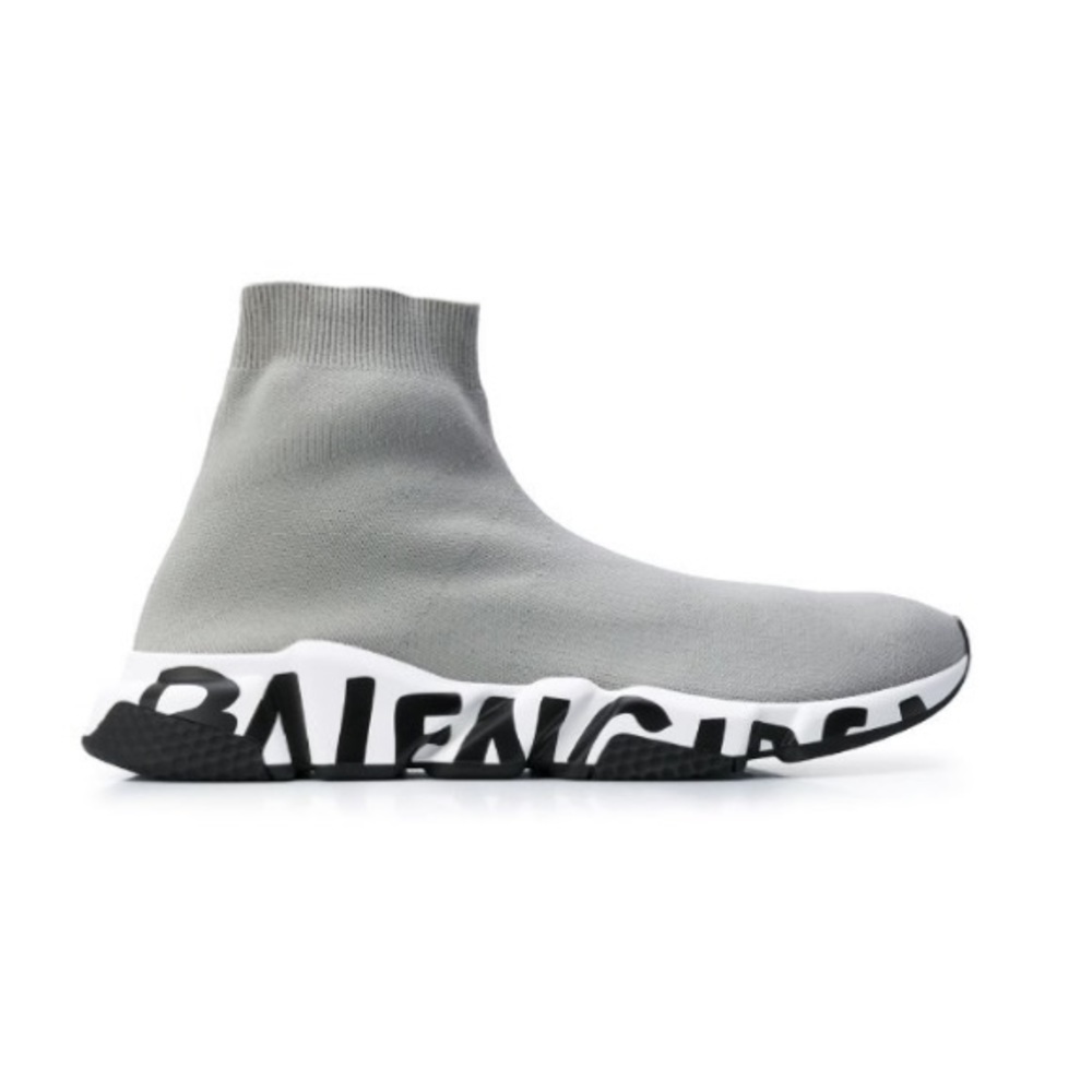 Balenciaga Men's Speed Graffiti Sneakers